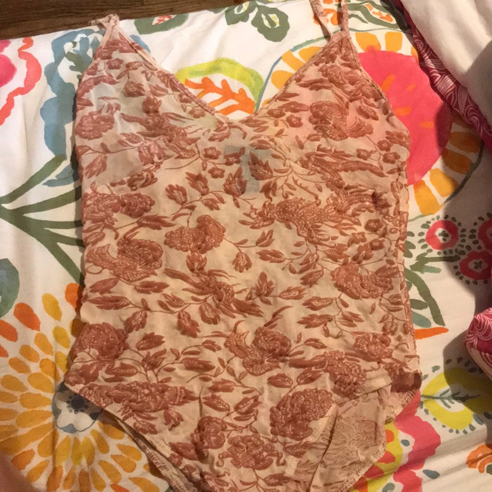 Floral bodysuit